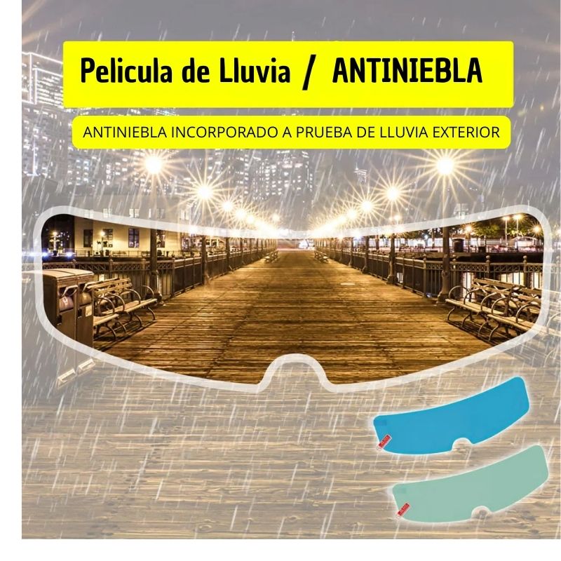 Conduce con Visión Clara y Segura en Cualquier Clima Con Esta Visera Antilluvia