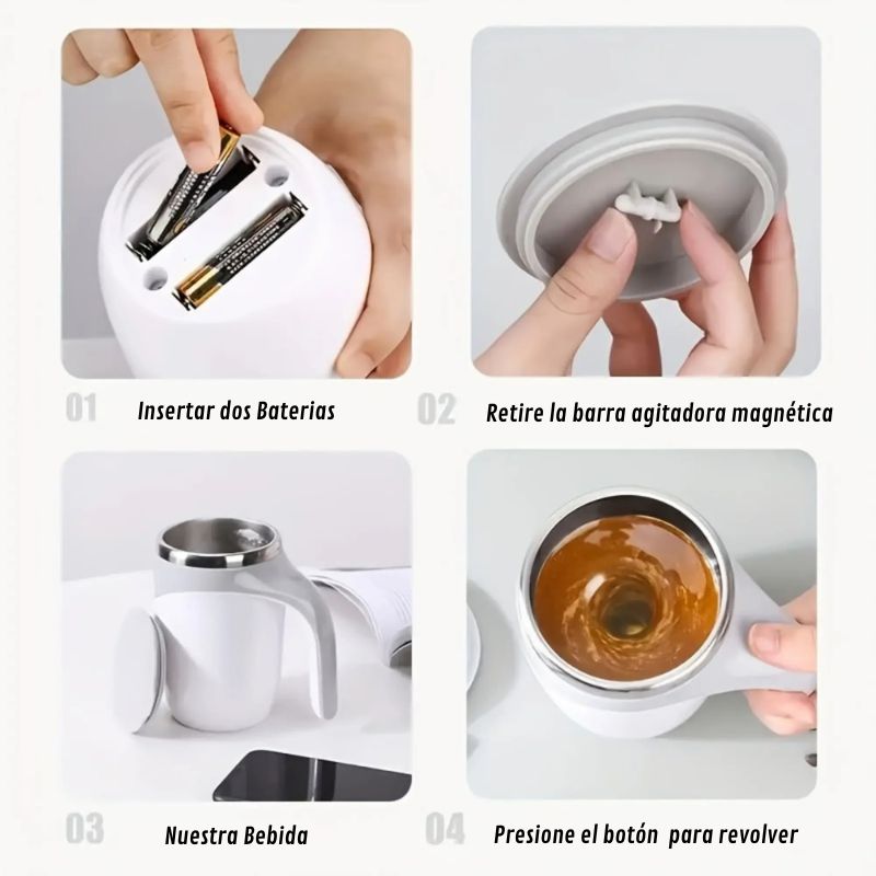 Tu bebida perfecta con solo un botón con nuestro vaso mezclador eléctrico